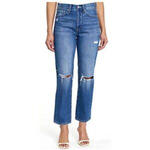 Pistola Jeans Charlie High rise Classic Size 31 Straight Ankle Aurora $148 NWT P